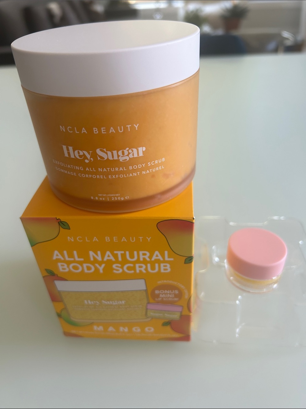 Hey, Sugar Mango All Natural Body Scrub — Orange